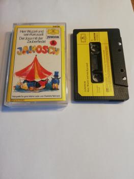 Janosch Herr Wuzzel und sein Karussell/Der Josa mit der Zauberfiedel Schwarz mit Gelben Aufkleber 3346036 Deutsche Grammophon